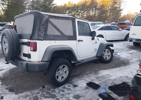 2013 Jeep Wrangler Sport z USA, uszkodzony, nr VIN 1C4AJWAG1DL674792